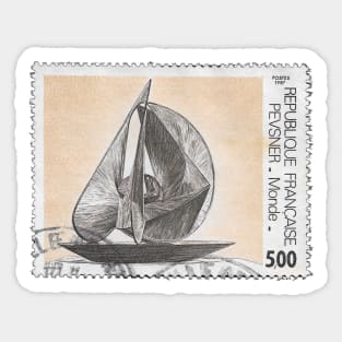 French Stamp 1987 Sticker